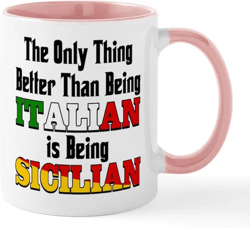 Vista 20 de CafePress Sicilia Mug - Taza de café de cerámica (11.0 fl oz)