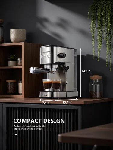 Vista 5 de UDI Máquina de café expreso, 20 bar de alta presión profesional