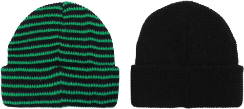 Vista 6 de DC Comics Joker and Batman - Paquete de 2 gorros con licencia oficial, hilo acrílico, OSFM multicolor, Multi colorido