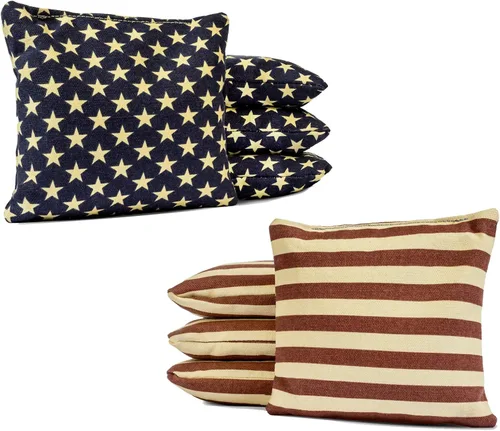 Vista 86 de Tailgating Pros Bolsas de cornhole reglamentarias – Juego de 8 – Relleno de maíz y hecho a mano, más de 25 opciones
