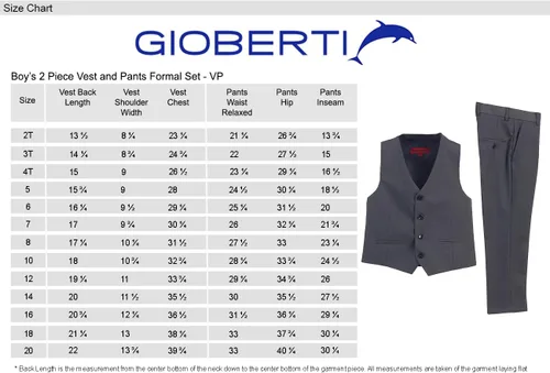 Vista 5 de Gioberti - Conjunto de traje formal para niño