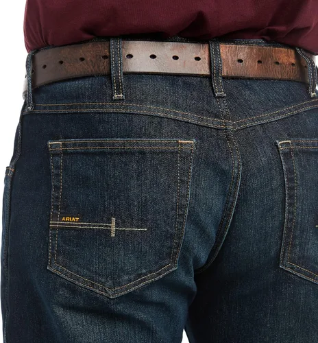 Vista 4 de ARIAT Rebar M4 Slim Fit Durastretch Straight Leg Jean - Vaqueros de trabajo para hombre