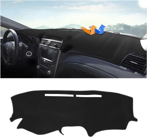 Vista 30 de Autorder - Tapete para cubierta de tablero de instrumentos para camioneta Ford F100/F150/F250/F350/Bronco Pickup Truck, 1973-1977 1978 1979
