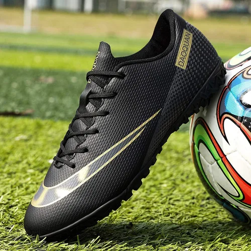 Vista 5 de UVCDE Zapatos de fútbol para hombre para fútbol atlético, profesional, CR TF, suela de suelo AG Team