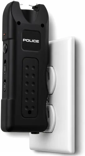 Vista 5 de Police Stun Gun Burn Pepper Spray Combo - 628 Negro
