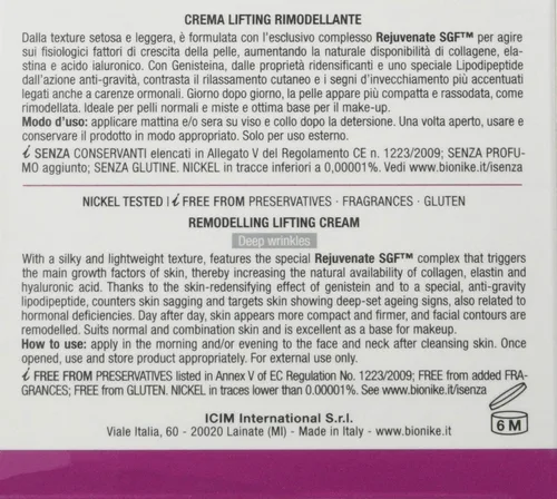 Vista 5 de BioNike Defence Xage Ultimate Lifting Cream 1.7 fl oz Remodelación