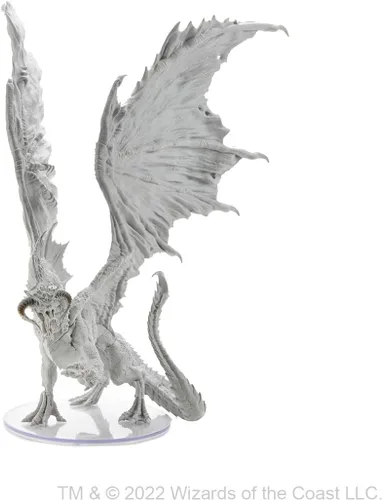 Vista 4 de WizKids D&D Nolzur's Marvelous Miniatures: Dragón Negro Adulto