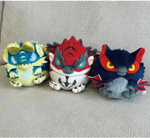 Vista 5 de Capcom Monster Hunter: Zinogre Peluche en miniatura en forma de huevo