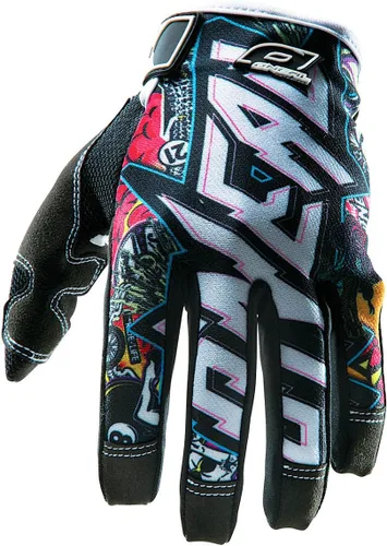 Vista 2 de O 'Neal Guantes con dibujos gráficos