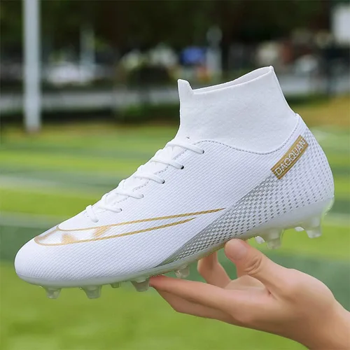 Vista 5 de Giom Tacos de fútbol para la Copa Mundial, zapatos de fútbol para hombre, zapatos deportivos cómodos para adultos, atléticos