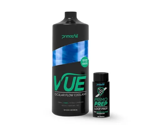 Vista 13 de PrimoChill Vue - Refrigerante de refrigeración por agua para computadora, flujo visual, sólido/no transparente, protección completa, PrimoPrep