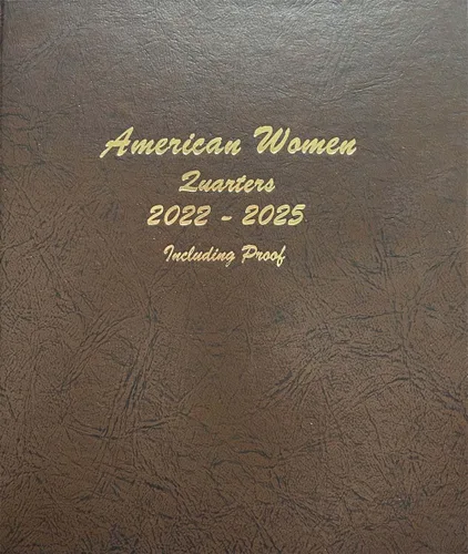 Vista 19 de Dansco Álbum de monedas de cuarto de mujer estadounidense 2022-2025 con prueba #8141 incluyendo funda