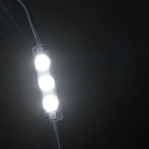 Vista 5 de Tienda de luces LED de exhibición de 60 luces LED de 12 V 40 LM/chip impermeable luz blanca con lente de proyecto para almacenar lámparas