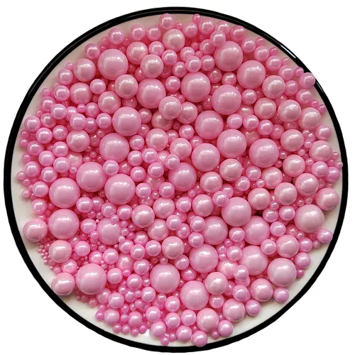 Vista 14 de Eastron Gránulos comestibles de azúcar de perlas blancas comestibles, tamaño mezclado, decoración de pasteles, decoración de cupcakes, decoración