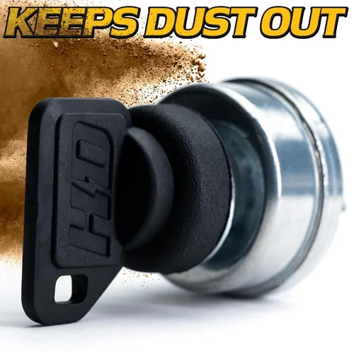 Vista 3 de HD Switch Sustituye a Briggs & Stratton 692318 - Interruptor de llave de encendido de arranque, actualización de protección dual, 3 llaves