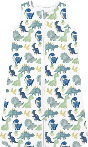 Vista 23 de TotAha Toddler Sleep Sack 2T-4T 0.5 TOG Wearable Blanket Sleeping Bag Safari de África