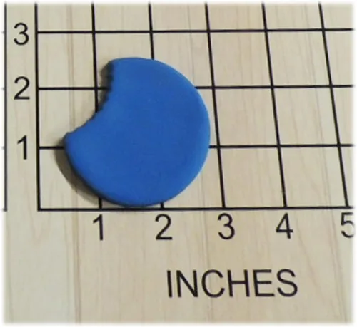 Vista 2 de Alguien tomó un bocado en forma de cortador de galletas #1277