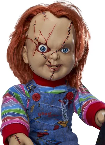Vista 6 de Spirit Halloween Muñeca parlante de Chucky - 24 pulgadas, multicolor