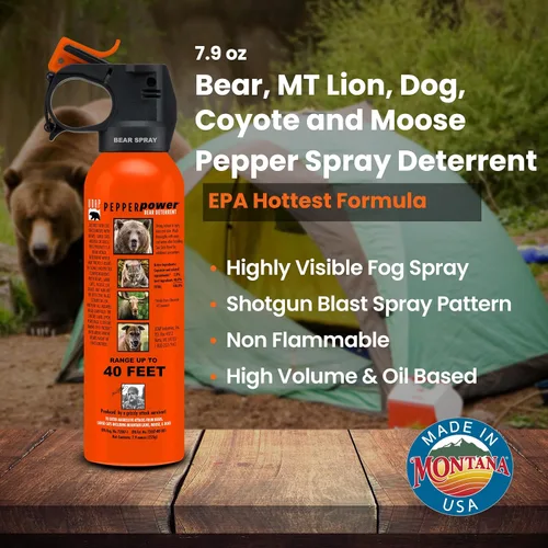 Vista 5 de UDAP BS2 7.90z. 7.94 oz Spray de oso