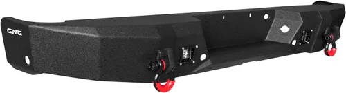 Vista 9 de Parachoques delantero y trasero de acero para Ford F150 2006-2008 con placa de cabrestante y luces (textura negra)