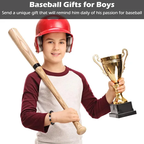Vista 6 de EPIRORA Regalos para adolescentes, pulseras de fútbol, baloncesto, béisbol, fútbol americano, regalos de cumpleaños para hijo, nieto, hermano