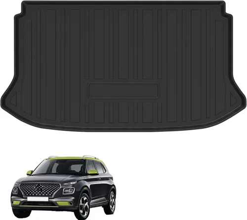Vista 19 de Elsetyler Ajuste personalizado para revestimiento de carga 2010-2016 Cadillac SRX – Negro TPE para todo tipo de clima, resistente, impermeable