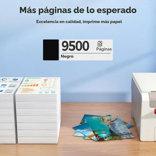 Vista 3 de Black Ink ET-3850 ET-2850 ET-4850 Reemplazo para ET2850 3850 ET-3760 4760