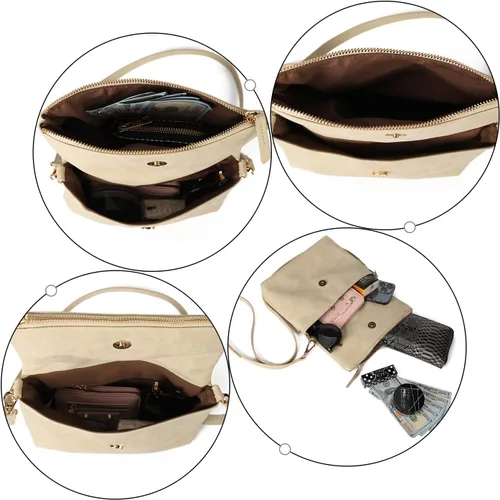 Vista 5 de Gladdon Bolsos cruzados para mujer, bolso bandolera