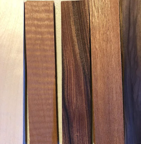 Vista 5 de Anillos de diapasón de chapa de madera de 220-8" x 1 1/2" para artes y manualidades