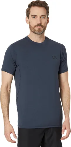 Vista 8 de RVCA Camiseta deportiva transpirable de manga corta para hombre Negro
