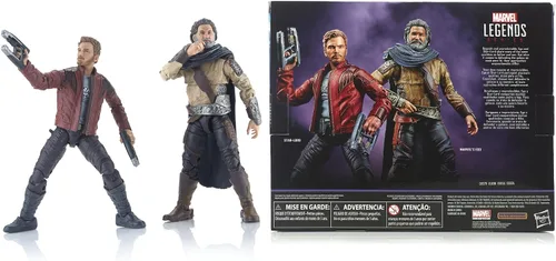 Vista 4 de Marvel Legends Guardianes de la Galaxia Vol. 2 Marvel's Ego & Star-Lord 2 Pack