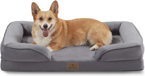 Vista 28 de Bedfolks - Cama ortopédica extra pequeña para perros, cama de sofá impermeable para perros pequeños y gatos, sofá de espuma en forma de huevo