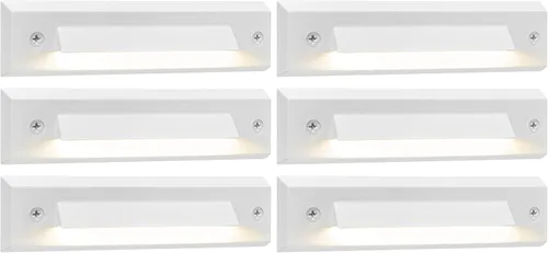 Vista 14 de GKOLED Paquete de 2 luces LED lineales de bajo voltaje de 9-15 V CA/CC, luz de escalera de corte de paisaje de 2 W, accesorios de iluminación