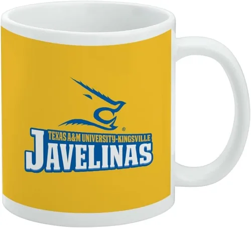 Vista 50 de Taza de cerámica con el logotipo principal de la Universidad Rider, taza de regalo novedosa para café, té y bebidas calientes, 11oz, blanca