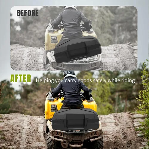 Vista 2 de Kit base de montaje Kit de soporte para accesorios Can-Am Outlander L & Outlander L Max, reemplazo OEM # 715002350, 4PCS, negro