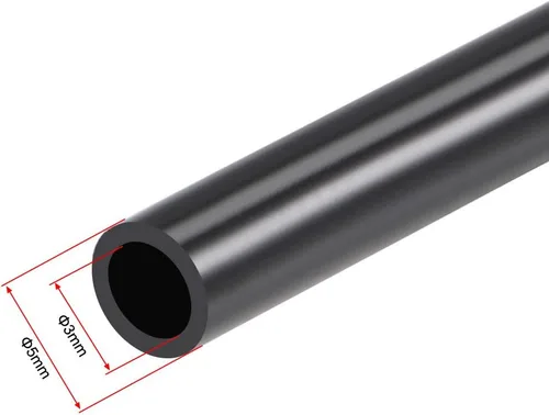 Vista 3 de uxcell Manguera de tubo de PE 0.118 in ID 0.197 in OD 16.4 ft 16.4ft Tubo de tubo de longitud para sistema de enfriamiento de riego de jardín