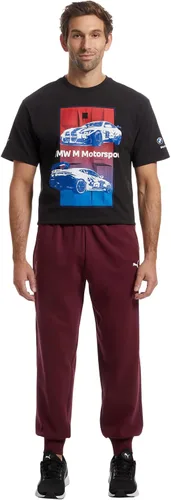 Vista 5 de Puma Pantalones deportivos de forro polar BMW MMS Essentials estándar para hombre