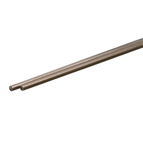 Vista 8 de K&S 87147 - Varilla redonda de acero inoxidable con metales de precisión de 1/2 pulgada de diámetro exterior x 12 pulgadas de largo, construcción