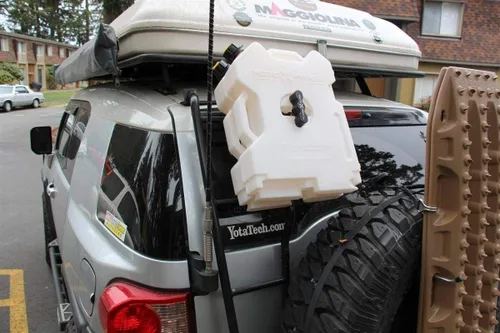 Vista 5 de Soporte de montaje para Rotopax muy resistente. Placa de apoyo y accesorios
