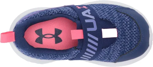Vista 5 de Under Armour Tenis unisex para niños Surge 3 sin cordones para correr