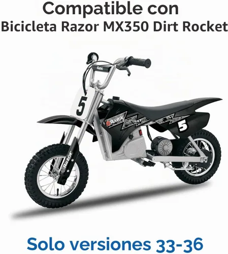 Vista 2 de AlveyTech Controlador ZK2430-D-FS-ROHS de 24 voltios para la moto Razor MX350 Dirt Rocket (versiones 33-36) - Módulo de control de velocidad