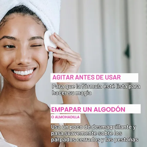 Vista 3 de Almay Líquido removedor de maquillaje de ojos, de larga duración e impermeable, hipoalergénico, libre de crueldad, probado por oftalmólogos, 4 onzas