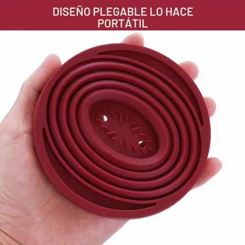 Vista 4 de Prasacco Vierta sobre el gotero de café plegable de viaje para verter sobre