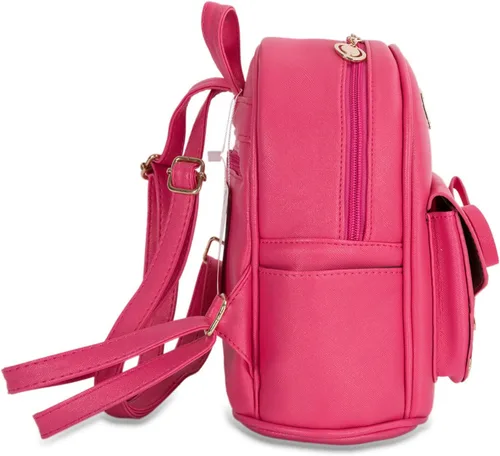 Vista 7 de Mochila pequeña para niñas y mujeres, de cuero, a la moda, para el día a día