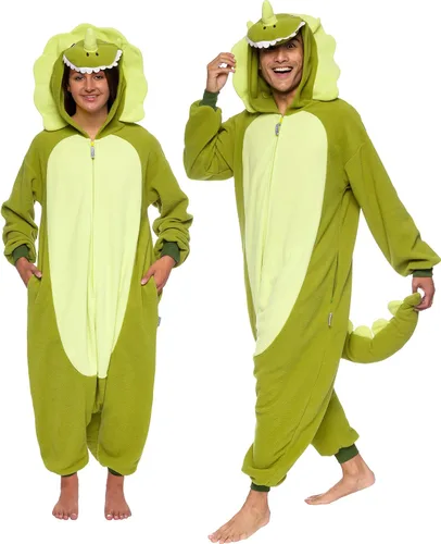 Vista 43 de Funziez! - Disfraz de Halloween para adultos, disfraz de animales y criaturas marinas, mameluco afelpado para cosplay, para mujeres y hombres