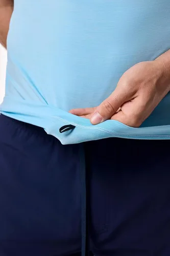 Vista 8 de Camiseta de manga corta para hombre - Protección solar UPF 50+ - Ultimate Azul ártico