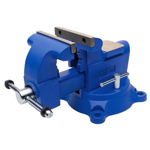 Vista 7 de Tornillos de banco y tubo en combinación, de utilidad, de Yost, 5.5 pulgadas, Azul, 1