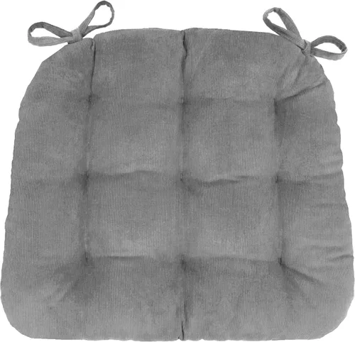 Vista 20 de Barnett Home Decor Almohadillas para silla de comedor con lazos - Bethanne Azul Floral Tamaño Mediano 16.5 x 18 - Cojines para silla Windsor