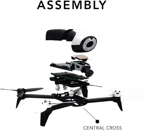 Vista 3 de MaximalPower Cruz central de repuesto para Parrot Bebop 2 Drone Quadcopter piezas de repuesto (cruz central x1)