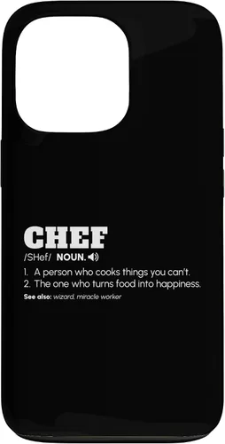 Vista 10 de Chef Definition Cook Pastry Chef Culinary Cooking Funny Gift Case for iPhone 16